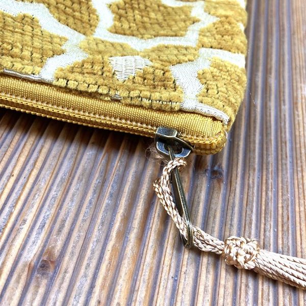 2. Pochette Marocco giallo BRASS Workshop nour3