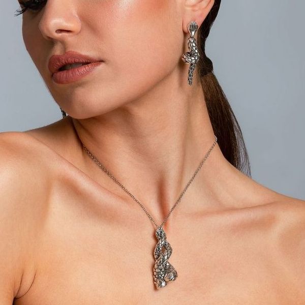 1. Collana Malizia grigio argento Suali Gioielli bm2603