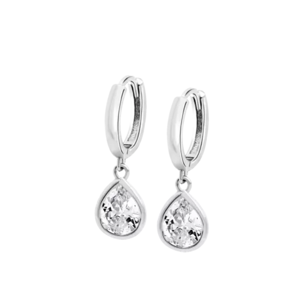 1. Earrings LP3563 white LOTUS Silver lp3563-4