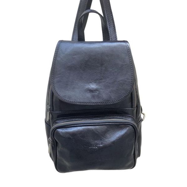 2. Backpack external pocket black BRASS Workshop s6982
