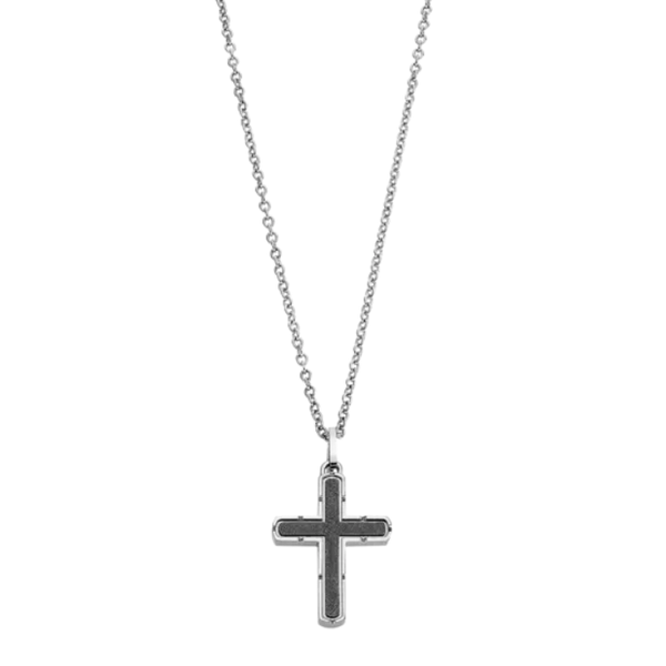 Necklace LS2278 steel grey LOTUS Style