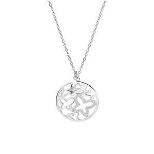 Necklace LP3588 white LOTUS Silver