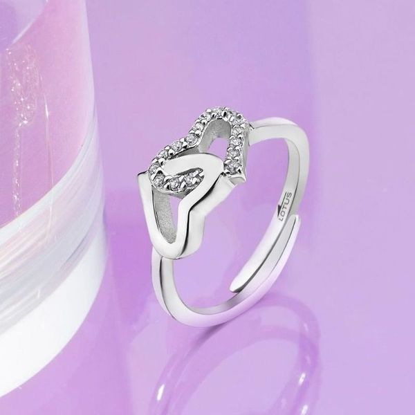 2. Ring LP1594 silver grey LOTUS Silver lp1594-3