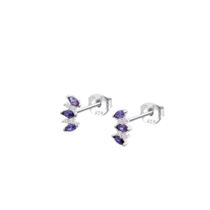 Orecchini LP3630 viola LOTUS Silver