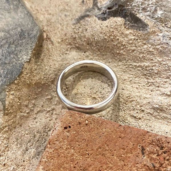 1. 5 mm wedding ring silver grey BRASS Workshop 24an12