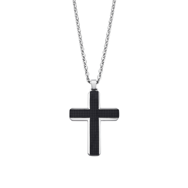 Collana LS1986 grigio acciaio LOTUS Style