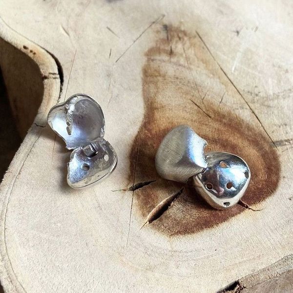 2. Cuoricini d'argento grigio argento BRASS Workshop 24or20