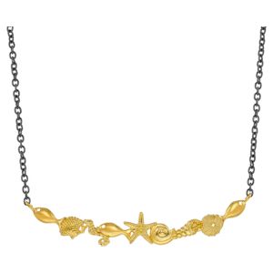 Coralreef necklace 4 gold BRASS Workshop