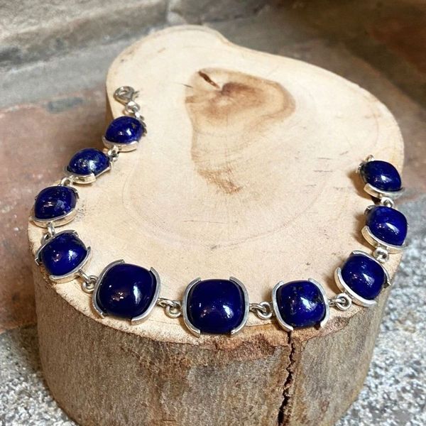 2. Lapis module bracelet blue BRASS Workshop 24br33