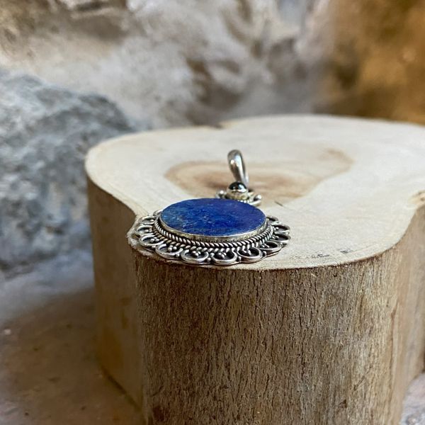 1. Pendente lapis blu BRASS Workshop 24pe05