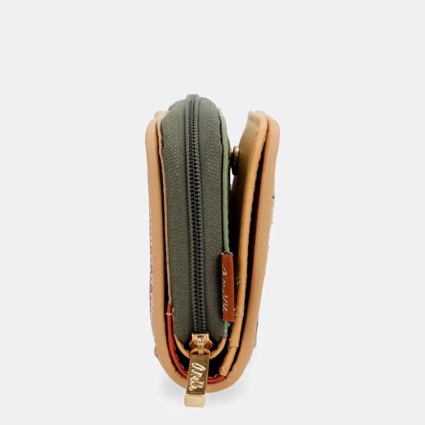 1. Mini portafogli RFID Anekke Peace&Love beige Anekke 38809-903