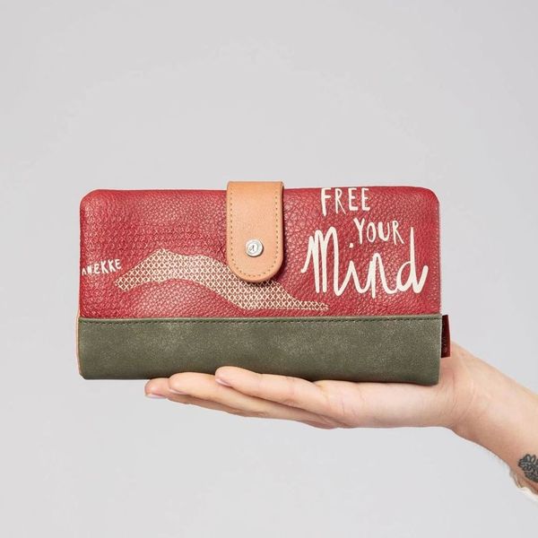 5. Portafogli RFID Peace&Love beige Anekke 38809-906