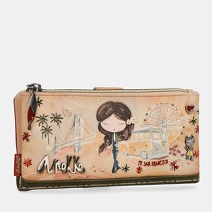 6. Portafogli RFID Peace&Love beige