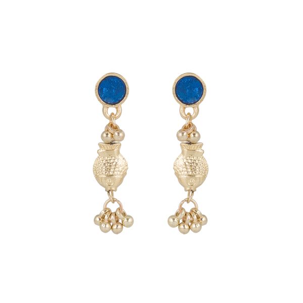 1. Orecchini Tuhina E692G blu House Of Tuhina th-e692g