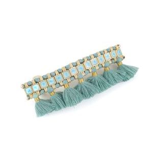 Tuhina hair clip Z963G turquoise House Of Tuhina