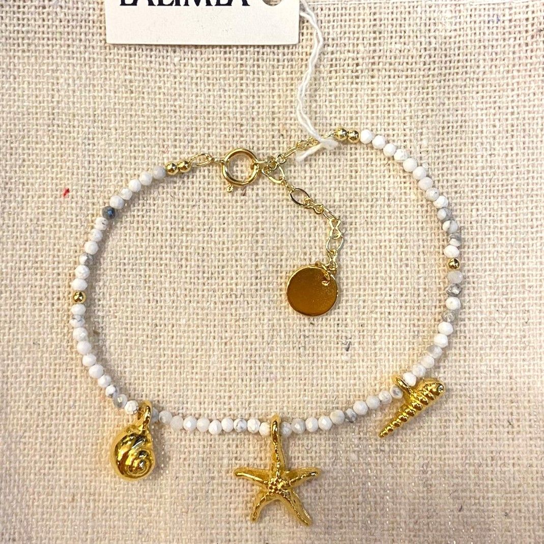 Bracciale Boho Con Ciondolo Pesce – Gioiello Da Spiaggia Per Donna