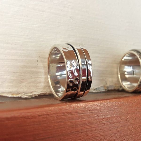 1. Combined ring silver grey BRASS Workshop 24an25