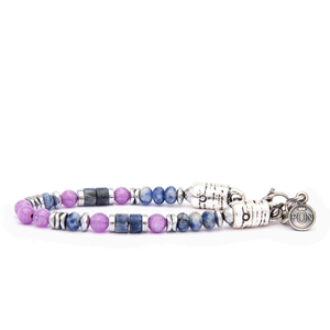 Genesi sodalite bracelet lilac Portonovo bracciali italiani