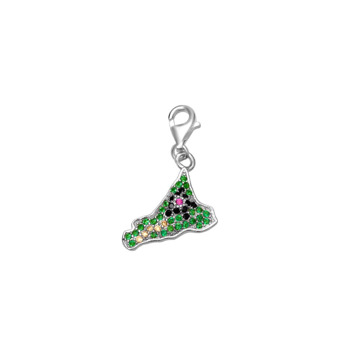 1. “Sicily” Pendant silver grey BRASS Workshop msp312r