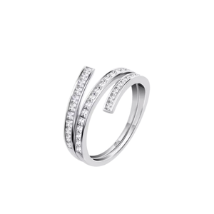 Ring LP3731 silver grey LOTUS Silver