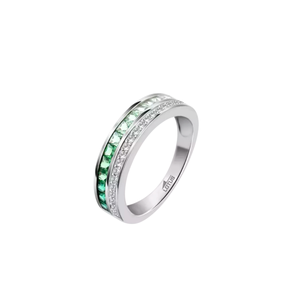 Anello LP3730 verde LOTUS Silver