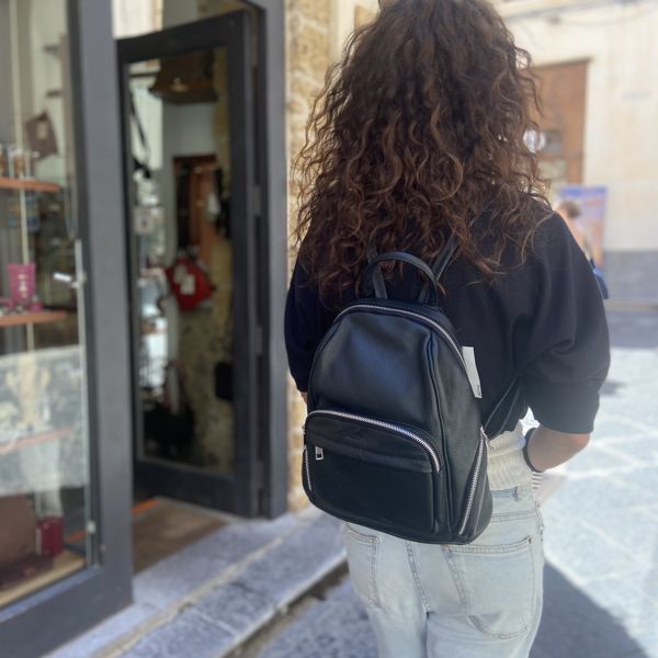 3. Backpack 106 black BRASS Workshop bd106