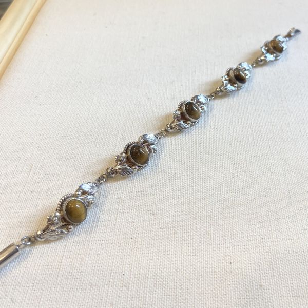 1. Bracciale flora Marrone BRASS Workshop 24br47