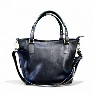 Handbag with strap black BRASS Workshop