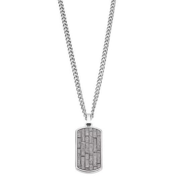 Necklace LS2274 steel grey LOTUS Style