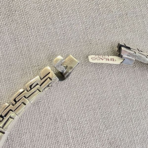 3. Girocollo moduli grigio argento BRASS Workshop 24cl10