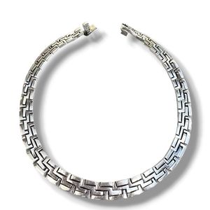 4. Girocollo moduli grigio argento