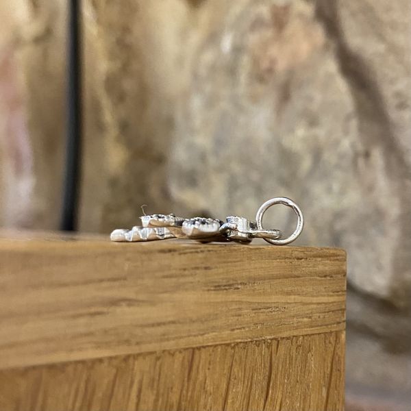 1. Pendente libellula marcassite grigio argento BRASS Workshop 24pe10