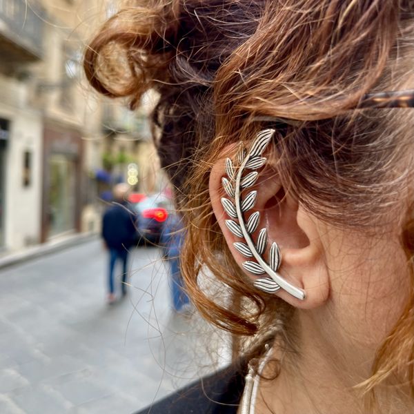 Orecchini Vintage A Forma Di Foglia In Argento - Piccoli Orecchini A Perno In Lega - Accessori Eleganti Per Donne E Ragazze, Regalo Romantico