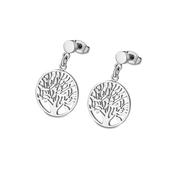 LS1898 earrings steel grey LOTUS Style