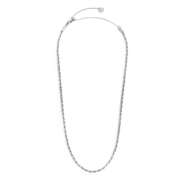 1. Collana corda 2,5 mm grigio acciaio Marlù Gioielli 33cn0024