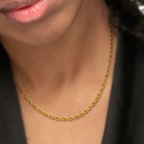 2. Collana corda 2,5 mm oro Marlù Gioielli 33cn0024
