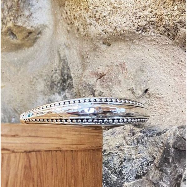 2. Bracciale rigido molla grigio argento BRASS Workshop 24br58