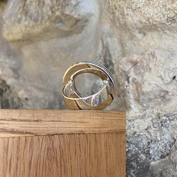 2. Portal Ring silver grey BRASS Workshop 24an62