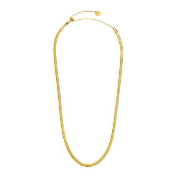 1. Collana maglia piatta snake oro Marlù Gioielli 33cn0025