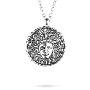 Collana medaglione Medusa brunito ELLIUS Jewelry