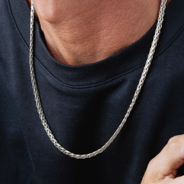 2. Collana LS2366 grigio acciaio LOTUS Style ls2366-1