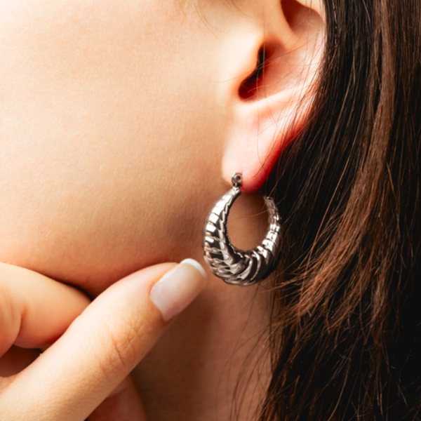 2. Earrings LS2345 steel grey LOTUS Style ls2345-4