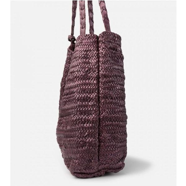 2. Borsa intrecciata BIBA Rubino malva BIBA rub1l
