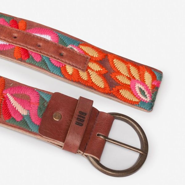 1. BIBA Sumner Belt brown BIBA sum1a