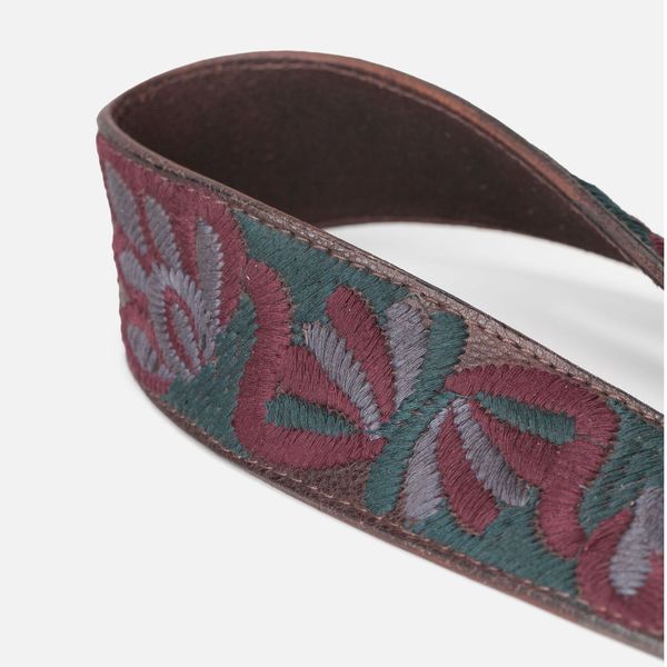 1. BIBA Sumner Belt dark brown BIBA sum1a