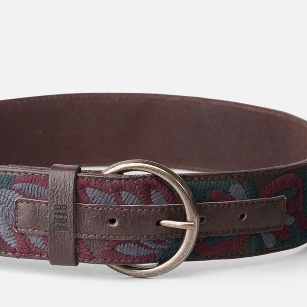 3. BIBA Sumner Belt dark brown BIBA sum1a