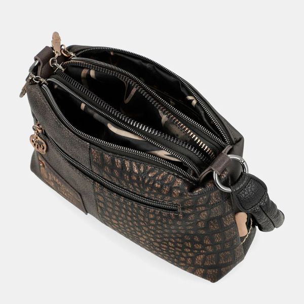 3. Anekke dreamverse double strap bag brown Anekke 39703-441