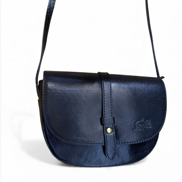 5. Borsa postina piccola nero BRASS Workshop ta-027