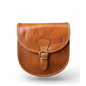 Mini shoulder bag brown BRASS Workshop