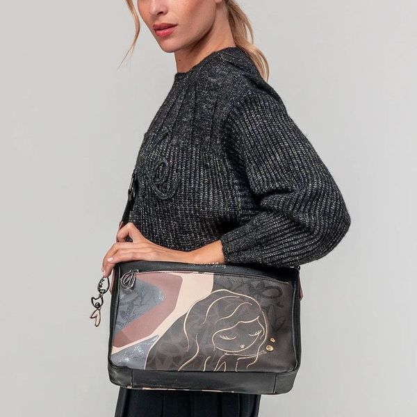 Sac à Bandoulière Anekke Studio - Bleu Navy - Taille Moyenne - Neuf Avec étiquettes